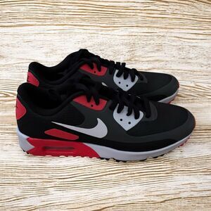 Nike Air Max 90 G Golf Shoes 'Black Infrared' CU9978-010 Mens Size 8.5